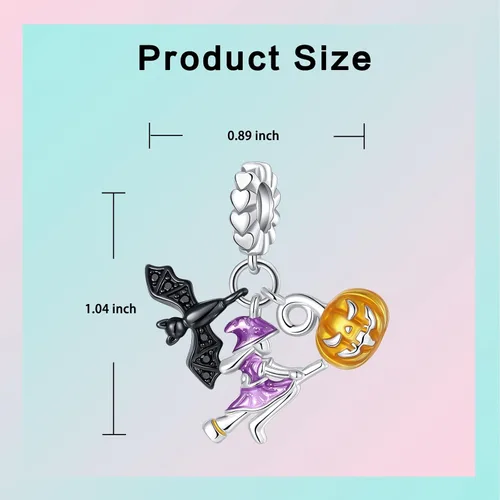 Vista 55 de LUXILLA Abalorio de plata de ley 925 para madre, hija, abuela, para familia, amor, madre, hija, abuela, para pulseras, collares, dijes, abalorios