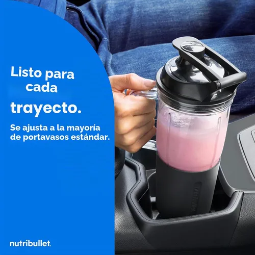 Vista 10 de nutribullet® Turbo Tumbler Edition, Licuadora personal, Gunmetal, NB30400 Pavonado