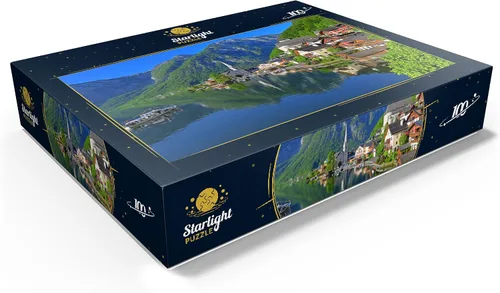 Vista 3 de Hallstatt Am Hallstättersee, Salzkammergut, Upper Austria - Rompecabezas prémium de 100 piezas para adultos