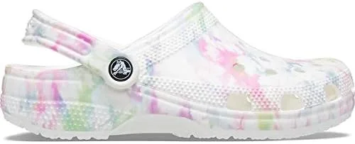 Vista 5 de Crocs - Zuecos clásicos de teñido anudado unisex para adultos
