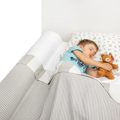 Vista 10 de BANBALOO Paquete de 2 parachoques de cama para niños pequeños de 53 pulgadas Rieles de espuma para camas Queen, King, Twin, Full Size Barrera