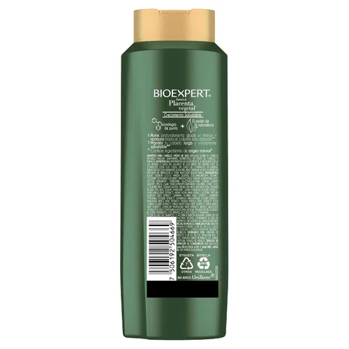 Vista 3 de Bioexpert Champú - Extracto de Placenta Vegetal 22.0 fl oz