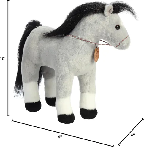 Vista 6 de Aurora® Exquisito animal de peluche Breyer® Showstoppers Welsh Cob - Detalles realistas para juegos imaginativos - Perfecto para niños, adultos