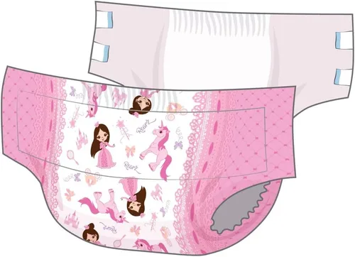 Vista 3 de Rearz - Princess Pink - Pañales para adultos (muestra de 2 unidades) (M)