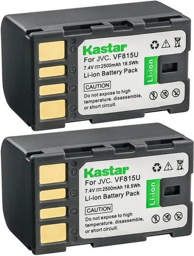 Vista 4 de Kastar BN-VF815 - Batería de repuesto para JVC GY-HM100 GY-HM100U GY-HM150 GY-HM170U GY-HM180 GY-HM360 GR-D720 GR-D720EK GR-D720EX GR-D720GRUS -D721