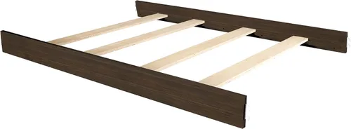 Vista 16 de Evolur Rieles de conversión de cama de tamaño completo, cunas diseñadas y probadas, construcción de madera dura duradera con listones de colchón