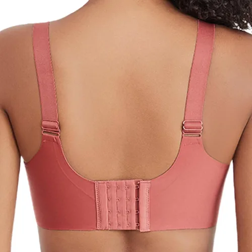 Vista 2 de Brasier sin varillas para mujer, brasier tipo camiseta, relleno extraíble, sin sensación, brasier cómodo