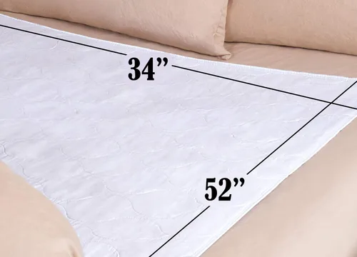Vista 2 de Masirs Protector de sábana de colchón, algodón acolchado suave con capa impermeable para proteger tu colchón y mantener las sábanas y el lino secos.
