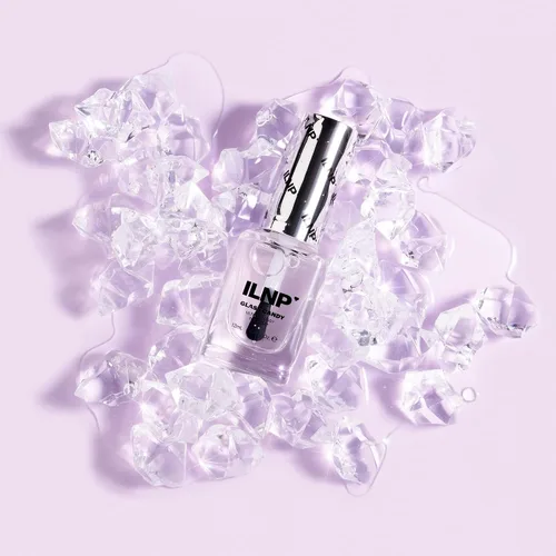 Vista 4 de ILNP Glass Candy + Lockup Bundle - Paquete de esmalte de uñas de capa superior y capa base