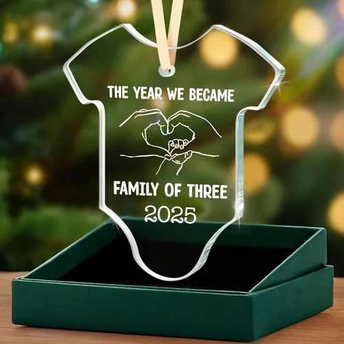 Vista 22 de Regalos para papá que espera: regalo de revelación de Navidad para nuevos padres, promocionado a papá nuevo papá por primera vez, adorno de Navidad