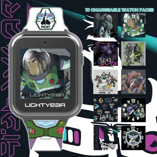 Vista 2 de Accutime Buzz Lightyear LTY4036AZ - Reloj de cuarzo, color blanco