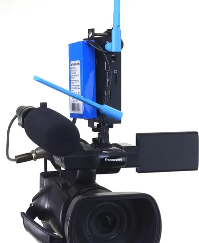 Vista 4 de ALZO - Batería recargable de iones de litio compatible con Newtek Connect Spark (2K)