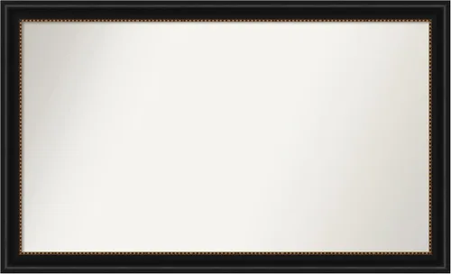 Vista 47 de Amanti Art Espejo personalizado, gran espejo de baño estrecho, espejo de pared o espejo de tocador de baño sobre el fregadero (24 x 24 pulgadas)