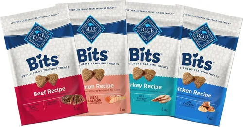 Vista 18 de Blue Buffalo Bits - Golosinas de entrenamiento de pollo, 1 oz, 12