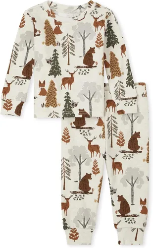 Vista 8 de The Children's Place Pijama de Navidad unisex para bebé, algodón