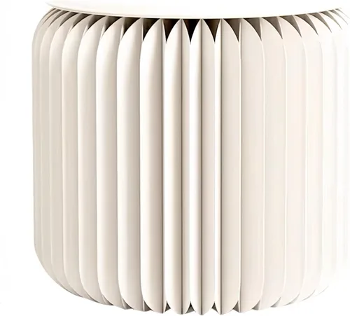 Vista 10 de Taburete plegable - Muebles para el hogar de 12 pulgadas, capacidad de carga de 660 lb. Taburete de papel plegable - Diseño ecológico de papel kraft