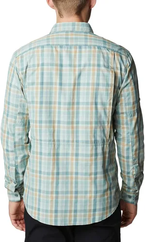 Vista 2 de Columbia Camisa de manga larga a cuadros Silver Ridge 2.0 para hombre