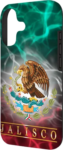 Vista 2 de Jalisco - Funda para iPhone 17, diseño de bandera de México