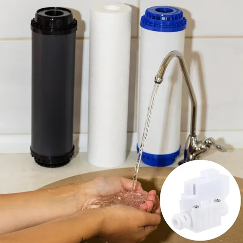 Vista 9 de Interruptor de válvula de cierre automático Válvula de cierre automático Accesorios purificador de agua Tubo de agua Válvula reductora de presión