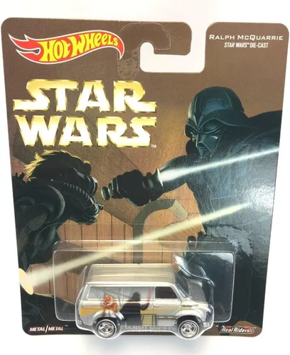 Vista 2 de Hot Wheels 1:64 Escala Ralph McQuarrie Star Wars Diecast Mdoel Car Set de 6 coches - DLB45-956F