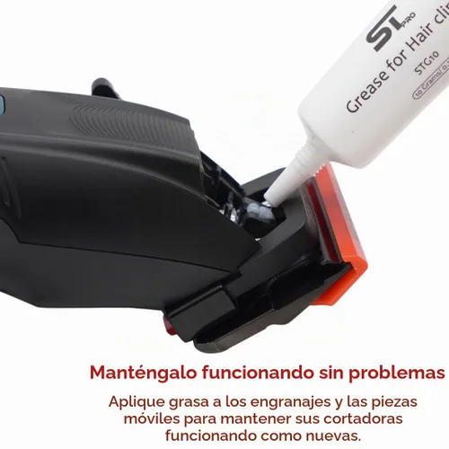 Vista 2 de Supreme Trimmer - Grasa lubricante profesional para cortapelos