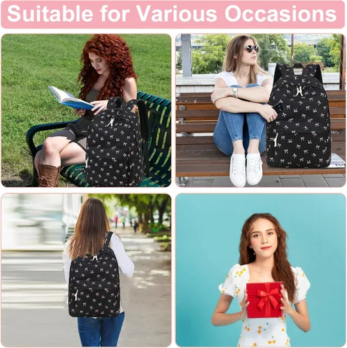 Vista 29 de Bluboon Juego de mochila para adolescentes, mochila escolar para niñas, lonchera y lápices, bolsas para estudiantes, 3 en 1