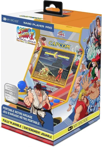 Vista 14 de MY ARCADE All-Star Arena Nano Player - 4.5" Fully Playable Portable Mini Arcade Machine with 207 Retro Games, 2.4" Screen Color Display
