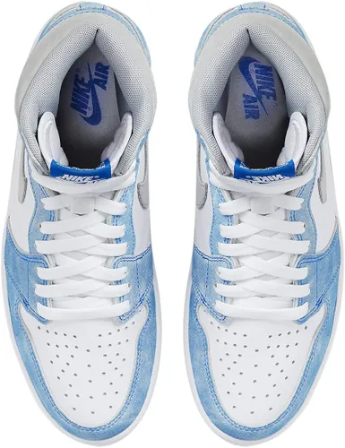 Vista 4 de Men's Jordan 1 Retro High OG Hyper Royal Hyper RoyalWhite (555088 402)