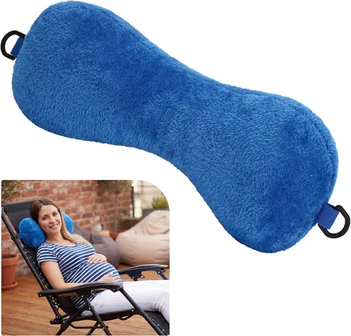 Vista 8 de Colingmill 1 almohada cervical para reposacabezas de silla reclinable Negro