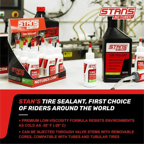 Vista 4 de Stans-No Tubes Sellador de neumáticos Botella de 2 onzas (caja de 12)