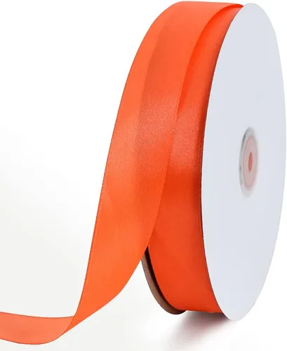 Vista 80 de TONIFUL 1-1/2 Pulgadas (40mm) x 100 Yardas Cinta de Satén Rosa Bebé Ancha de Tela Sólida para Envolver Regalos, Cinta para Silla, Día de San