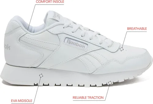 Vista 2 de Reebok Womens Glide Sneakers for Women