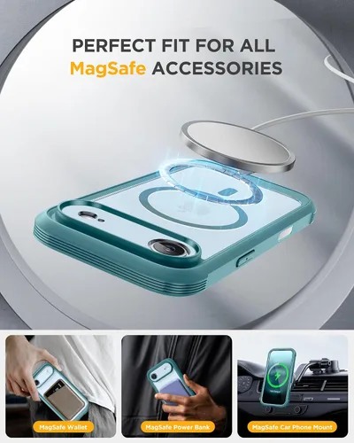 Vista 53 de Miracase Serie de vidrio para iPhone 11 de 6.1 pulgadas, funda protectora de cuerpo completo resistente mejorada con protector de pantalla de vidrio