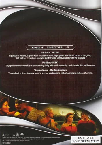 Vista 4 de Star Trek Voyager - Season 1 (Slimline Edition) DVD 2017