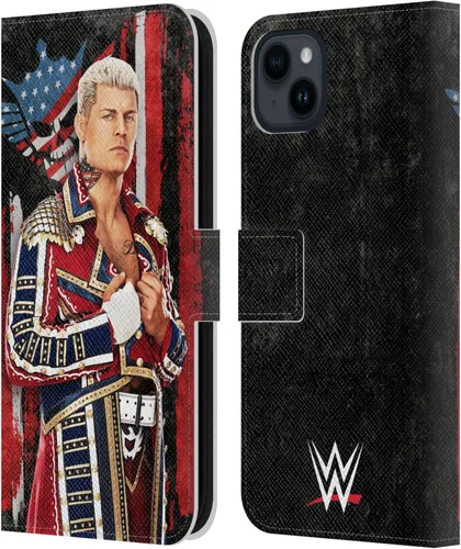 Vista 53 de Head Case Designs Funda con licencia oficial de la WWE American Nightmare Flag Cody Rhodes compatible con Apple iPhone 11