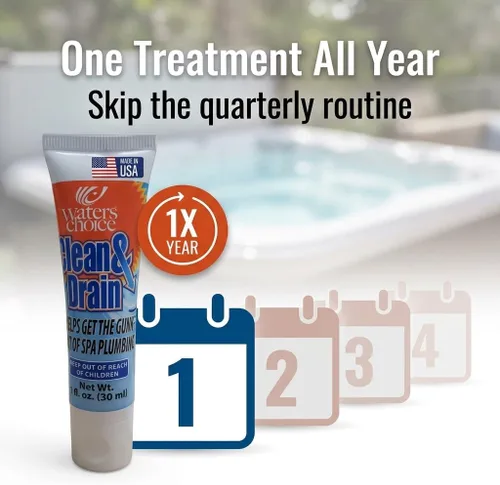 Vista 3 de Producto de purga de limpieza de spa Waters Choice Clean & Drain