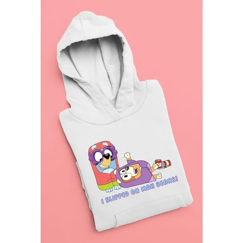 Vista 6 de I Slipped On Mah Beans Hoodies, B.luey Birthday Girl Hoodie, B.luey Birthday Squad Hoodie, B.luey Birthday party Team, B.luey Birthday Party Hoodie