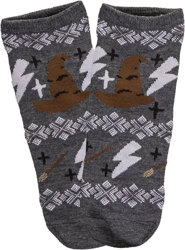 Vista 5 de Harry Potter Hedwig Holiday Theme - Calcetines de tobillo de corte bajo, unisex, paquete de 5