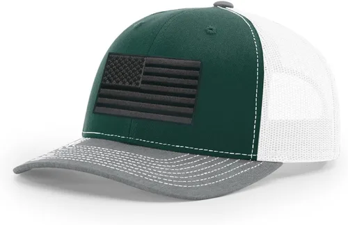 Vista 237 de Joe's USA Richardson 112 - Gorras de camionero con parche gráfico personalizado - Gorras estructuradas de cinco y seis paneles Richardson Premium