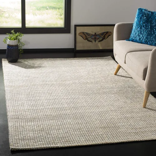 Vista 10 de SAFAVIEH Marbella Collection - Alfombra decorativa, 2 pies 3 pulgadas x 4 pies, marfil, yute hecho a mano, ideal para zonas de alto tráfico