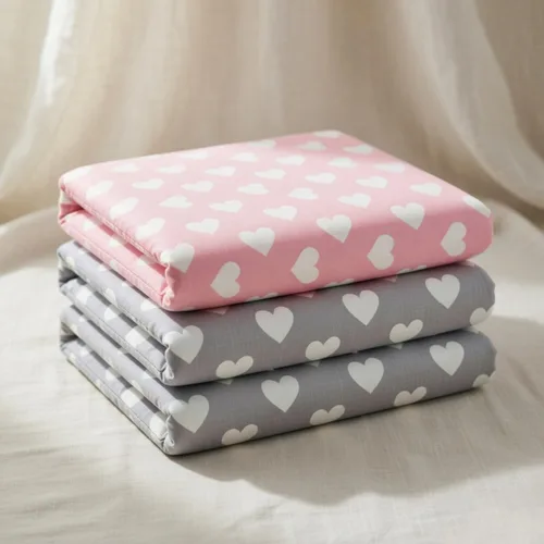 Vista 7 de EVERYDAY KIDS Paquete de 2 sábanas para cuna de bebé, juego ajustado para bebé; 100% algodón de punto de jersey, funda de colchón transpirable