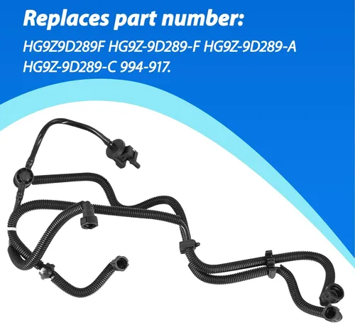 Vista 4 de Válvula de purga para lata de vapor Compatible con Ford Fusion 1.5L 2017-2020 HG9Z9D289F HG9Z-9D289-F HG9Z-9D289-A HG9Z-9D289-C 994-917