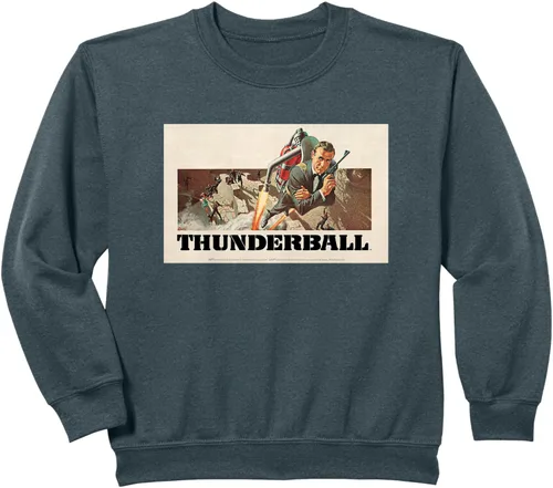 Vista 11 de Official James Bond 007 Sudadera Thunderball, Negro