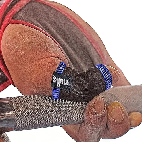 Vista 9 de JerkFit Nubs - Protector de pulgares para agarre de gancho, sin látex, reutilizable, lavable, para evitar callos, ampollas y lágrimas