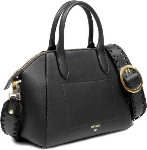 Vista 2 de Bolso de hombro Bowler para mujer Kitty Snout Hardware