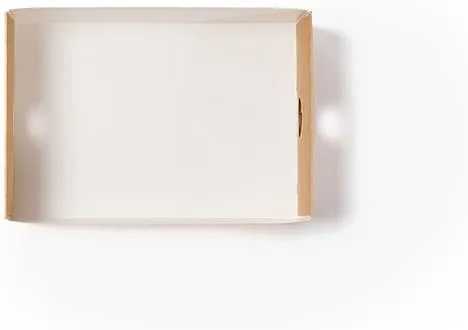 Vista 11 de Restaurantware Kraft Papel Rectángulo Pequeño Inserto, 10 Ct