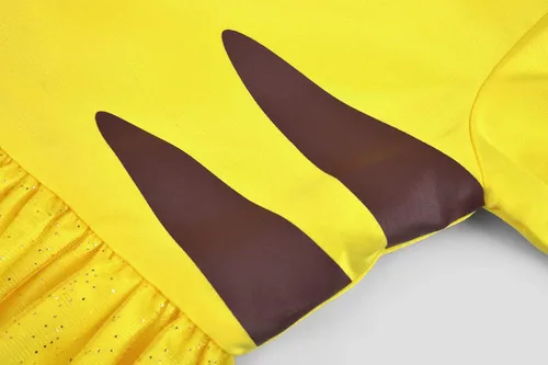 Vista 4 de ReliBeauty Disfraz de abeja animada para niñas, vestido de tul de Halloween
