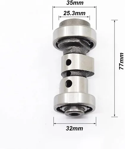 Vista 3 de Motorcycle Camshaft Cam Shaft Assy Rocker Arm Fit For JS Y YBR125 XTZ125 JS125 JYM125 JY110 JS110 JYM110 YB125 Engine (Color : Cam and rocker arm)