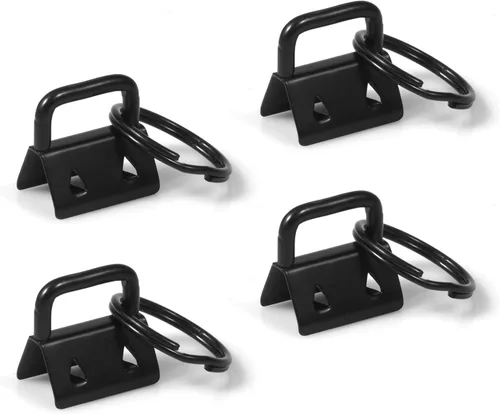 Vista 9 de SPEEDWOX Accesorios para llavero con anillo dividido, juego de correas para manualidades