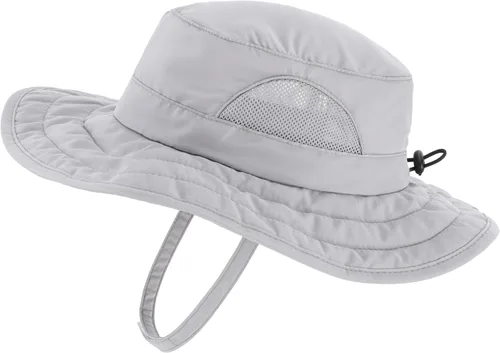 Vista 17 de Connectyle Sombrero de sol para niños y niñas, sombrero de pescador de ala ancha UPF 50+, sombrero de protección solar, sombrero transpirable